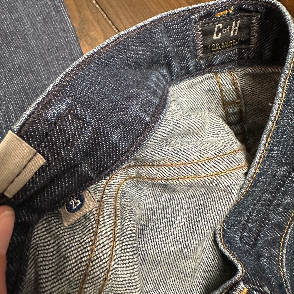 Citizens of Humanity- Emannuelle slim boot dark denim jeans size 25 - Picture 2 of 7